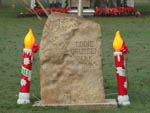 ponder texas deussen park dedication stone