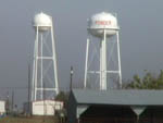 ponder texas twin water towers